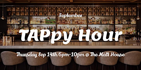 Imagen principal de September TAPpy Hour at The Malt House FiDi