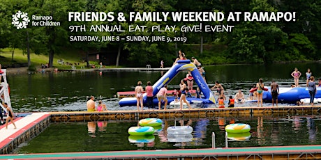 Friends and Family Weekend │ Eat, Play, Give! │ 2019 primary image