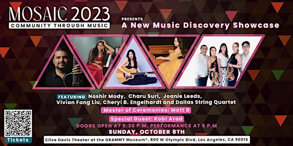 Mosaic 2023: A New Music Discovery Showcase