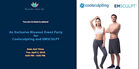 An Exclusive Blowout Event Party for CoolSculpting® and Emsculpt®. FREE trial is available  primärbild