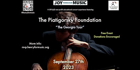 Immagine principale di Henry for Music+ELCC: The Piatigorsky Foundation's "The Georgia Tour" 5:30p 