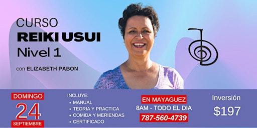 Imagen principal de Curso de Reiki Usui Nivel I