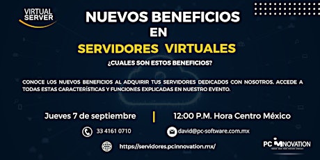 Nuevos beneficios en servidores virtuales primary image