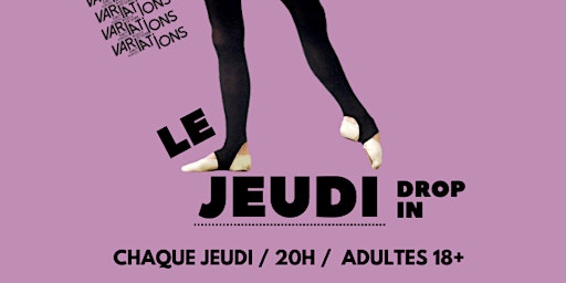 Le Jeudi Dance Drop-In primary image