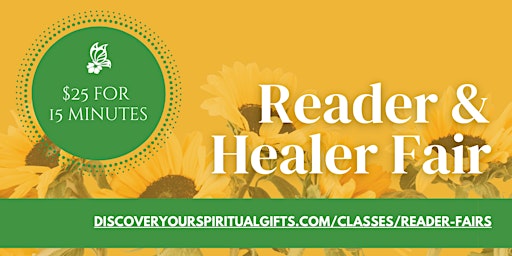 Imagen principal de Spiritual Reader & Healer Fair