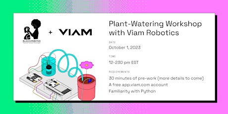 Plant-Watering Workshop with Viam Robotics primary image