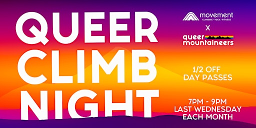 Imagem principal do evento Queer Climb Night - Movement Portland