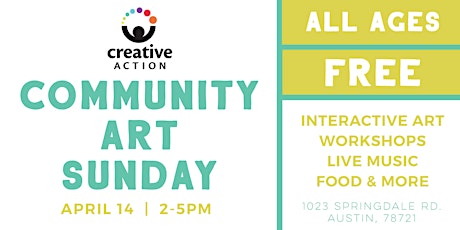 Community Art Sunday + Open House primary image