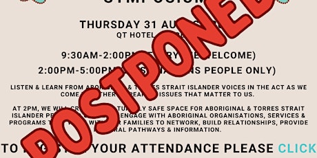 Hauptbild für POSTPONED Working Together For Our Booris Symposium - Thurs 31 August 2023