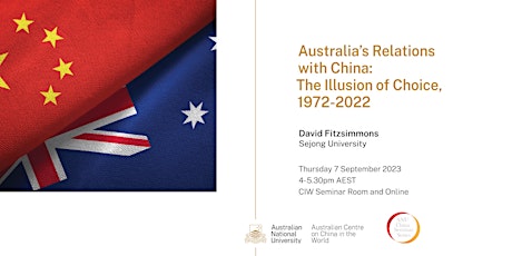 Imagen principal de Australia’s Relations with China: The Illusion of Choice, 1972-2022