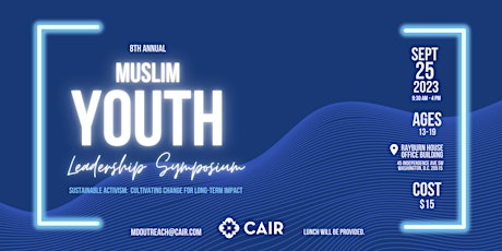 8th Annual Muslim Youth Leadership Symposium #MYLS2023 primary image