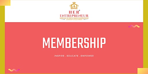 Primaire afbeelding van HER Entrepreneur® Membership