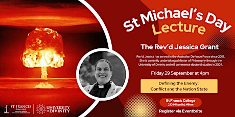 St Michael’s Day Lecture: Defining the Enemy: Conflict and the Nation State primary image