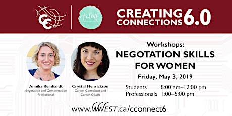Creating Connections 6.0 Negotiation Skills for Women (STUDENTS)
