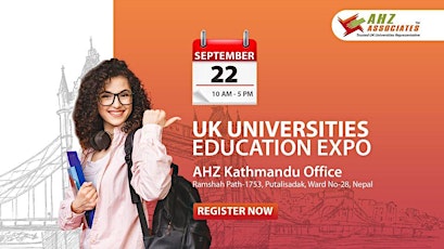 UK Universities Education Expo - Kathmandu primary image