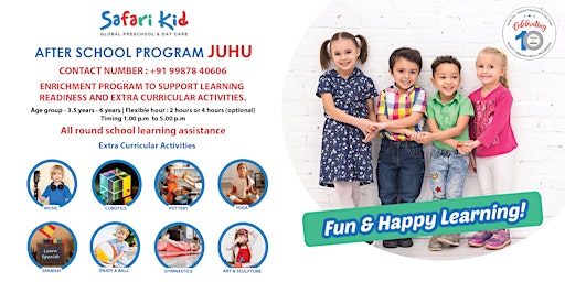 Imagen principal de Safari Kid Juhu, Mumbai - After School Program