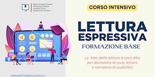 Hauptbild für Lettura Espressiva: Le Basi - Corso Intensivo -