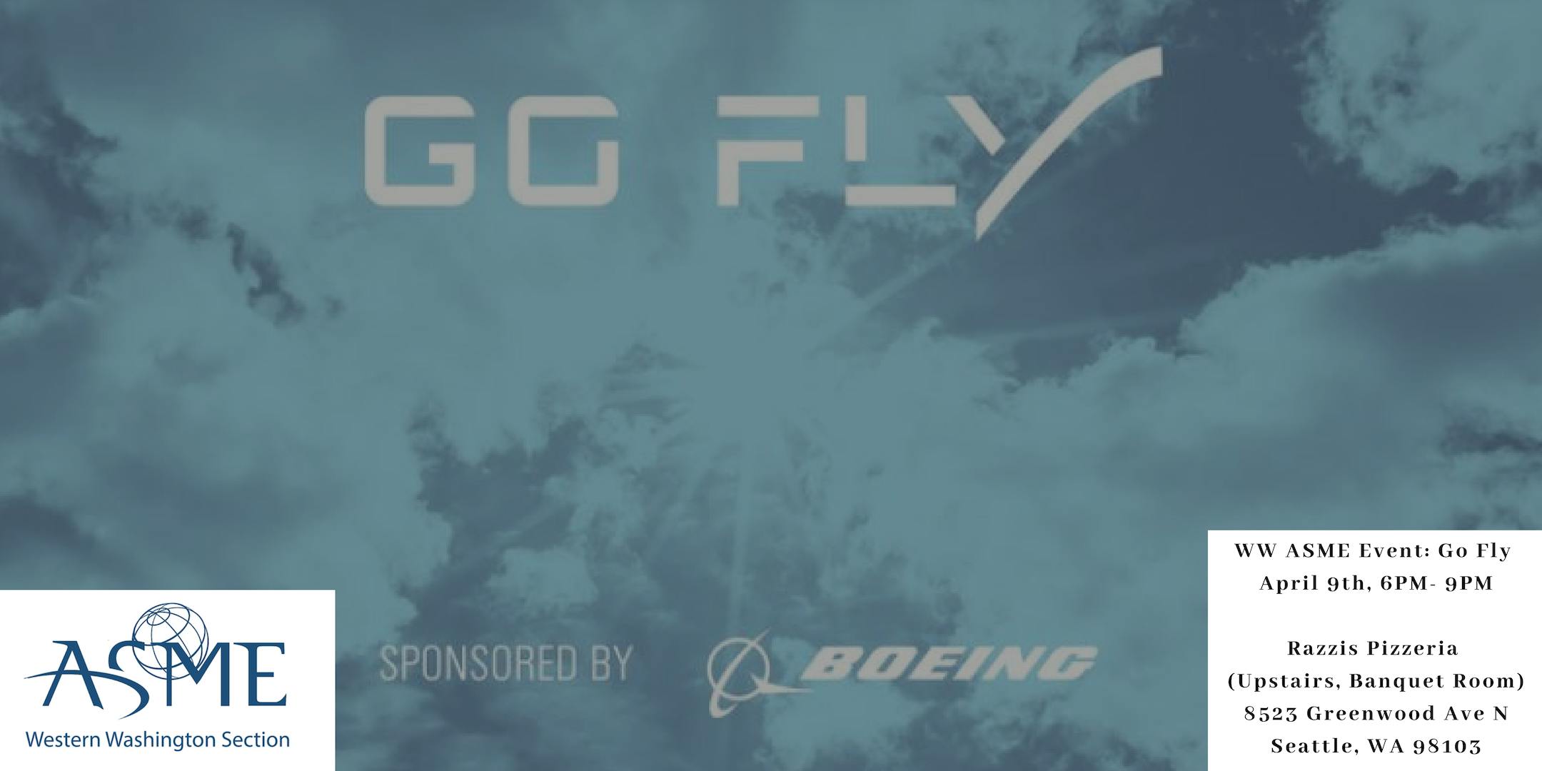 WW ASME Event: Go Fly Prize, updates and more, April 9th