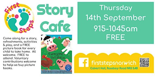 First Steps does Story Cafe - Farmyard Hullabaloo primary image