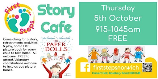 First Steps does Story Cafe - The Paper Dolls primary image