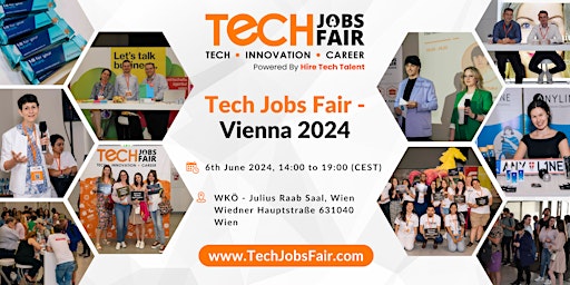 Imagem principal do evento Tech Jobs Fair - Vienna 2024