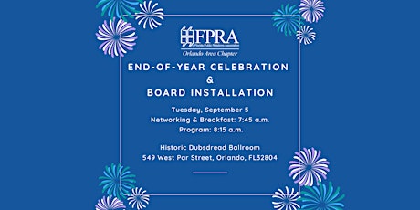 Imagen principal de FPRA Orlando's 2023 End-of-Year Celebration & Board Installation