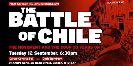 Primaire afbeelding van The Battle of Chile: The Movement and the Coup 50 Years On