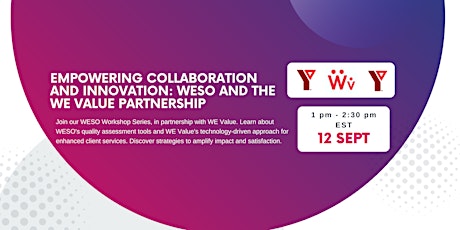 Empowering Collaboration and Innovation: WESO and WE Value Partnership primary image
