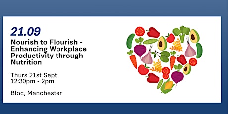 Nourish to Flourish - Enhancing Workplace Productivity through Nutrition primary image