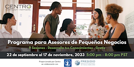 Hauptbild für Programa para Asesores de Pequeños Negocios