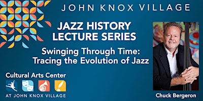Jazz History Lectures: Tracing the Evolution of Jazz - Event Logo