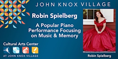 Robin Spielberg - A Popular Piano Performance Focusing on Music & Memory - Event Logo