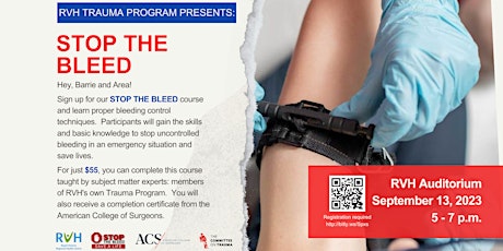 Stop the Bleed - September 13 primary image