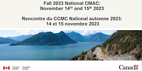 National CMAC Fall 2023 / CCMC National Automne 2023 primary image