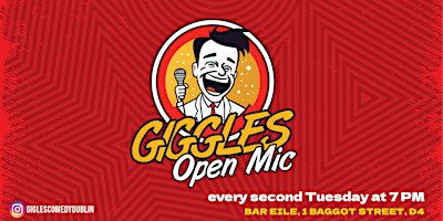 Imagen principal de Giggles Comedy Open Mic Showcase at Bar Eile