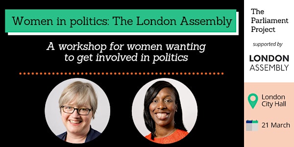 Women in politics: the London Assembly
