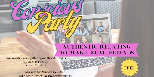 Conscious Party - an Evening of Authentic Relating primary image