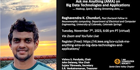 Imagem principal do evento Ask me Anything (AMA) on Big Data Technologies and Applications