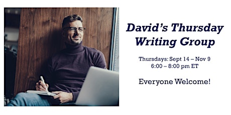 David's Thursday Writing Group primary image