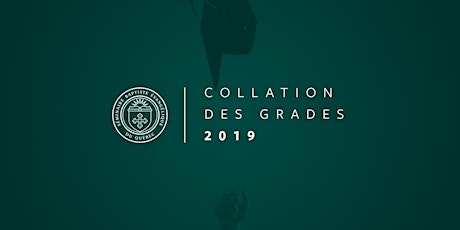 Collation des grades 2019 primary image