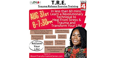 Image principale de Trauma Release Exercise Training (TRE)
