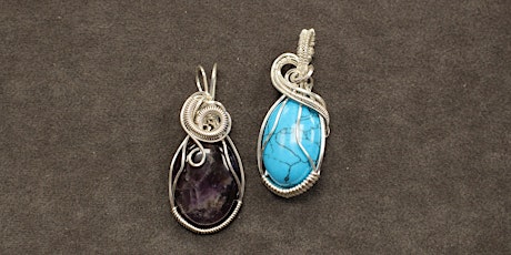 Imagen principal de Small Wire Wrapped Cabochon