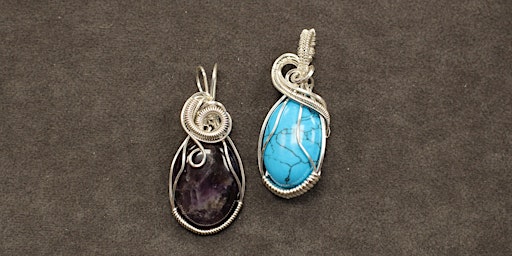 Primaire afbeelding van Small Wire Wrapped Cabochon