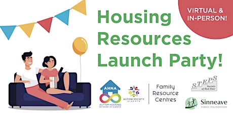 Housing Resources: LaunchPARTY! AHNA In-Person Edmonton primary image