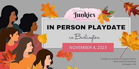 Junkies In Person Playdate-November 4, 2023 primary image