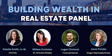 Building Wealth in Real Estate Panel primary image