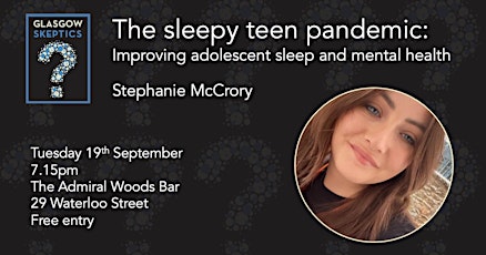 The sleepy teen pandemic: improving adolescent sleep and mental health primary image