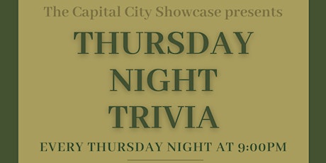 Thursday Night Trivia at Blackfinn DC