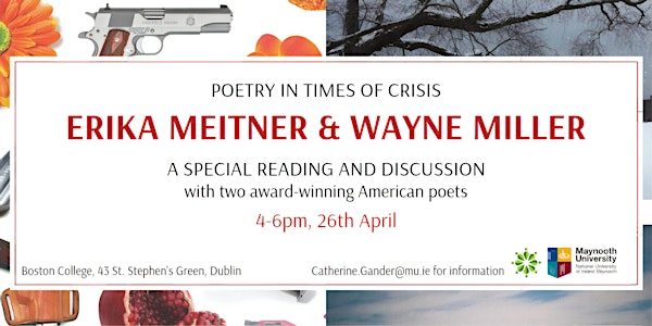 Poetry event: Erika Meitner and Wayne Miller