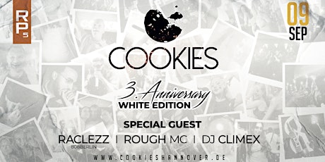 Cookies Birthday Bash - mit DJ ClimeX, Rough MC, DJ Raclezz & Special Guest primary image
